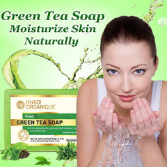 KHADI ORGANIQUE  GREEN TEA SOAP