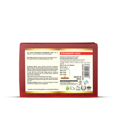 Khadi Organique Strawberry Soap Pack Of 3 (375 GM)