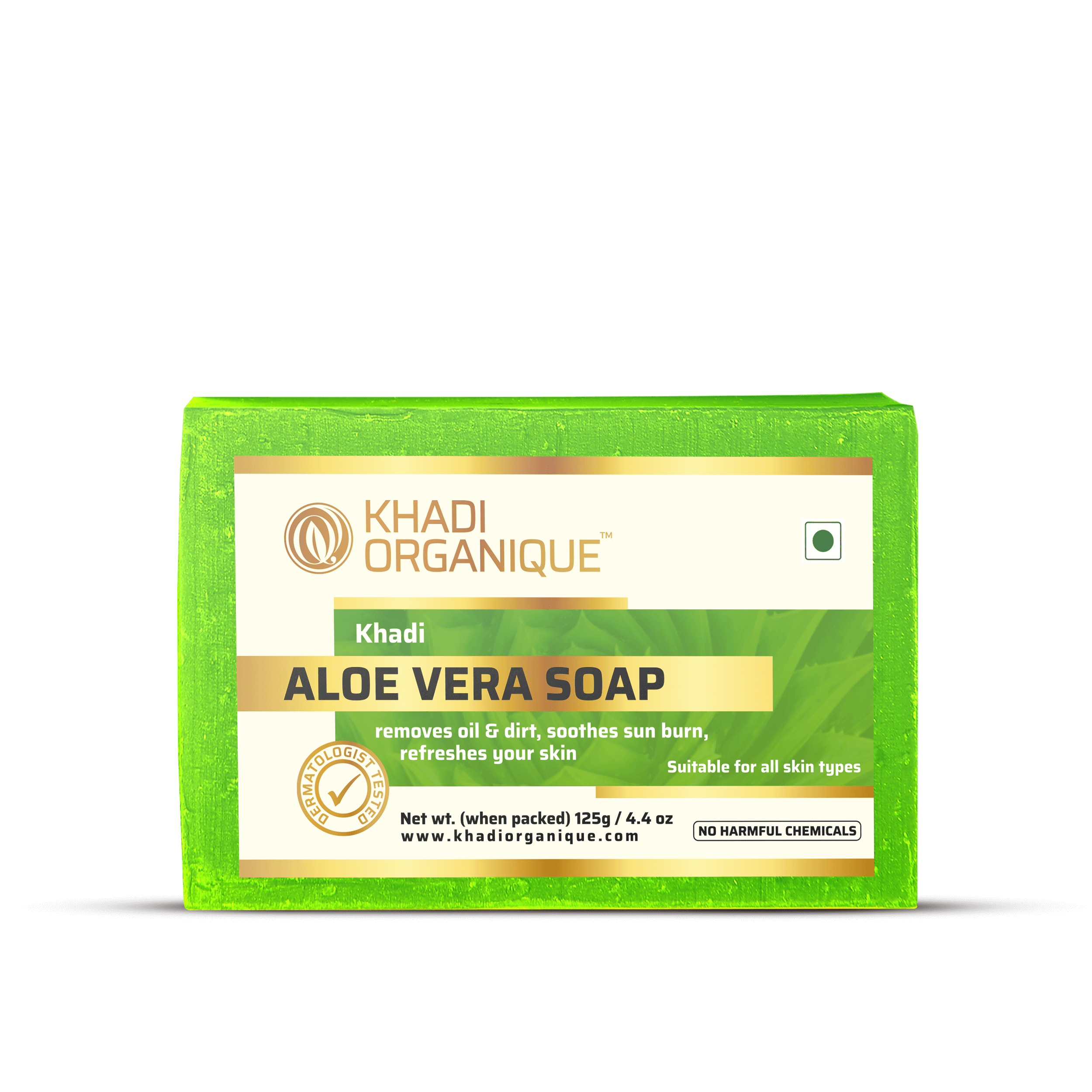 Khadi Organique Aloe Vera Soap 125G