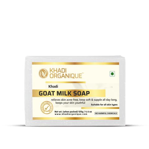 KHADI ORGANIQUE GOAT MILK SOAP 125G