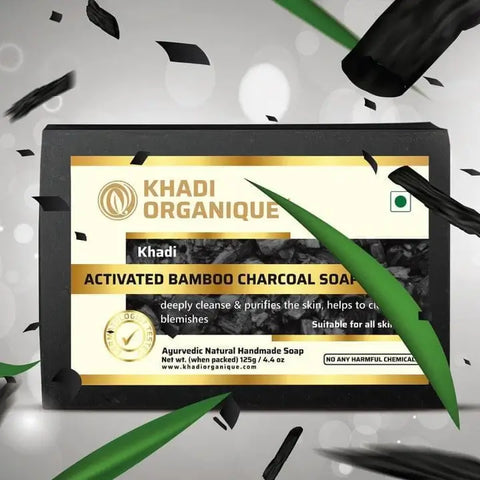 Activated Bamboo Charcoal Soap Combo Kit