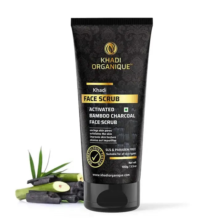 Activated Charcoal Scrub With 100% natural
