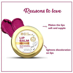 Beetroot Lip Balm For Dry Damaged And Chapped Lips
