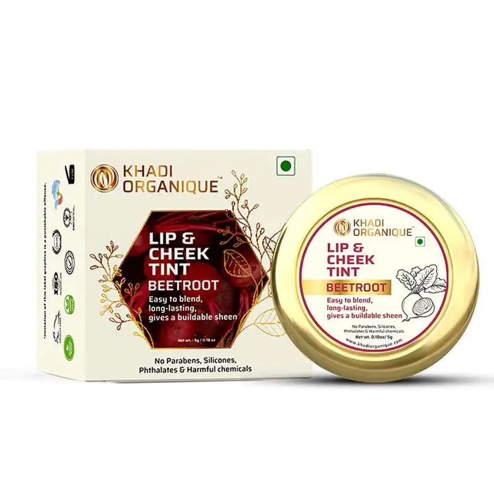 Beetroot Lip and Cheek Tint Balm for Women