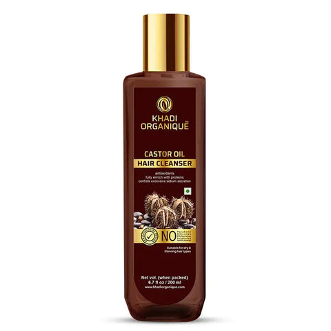 Castor Oil Shampoo for Hair Fall Control