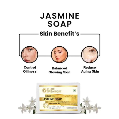 Handmade Jasmine Bath Soap with Naturally