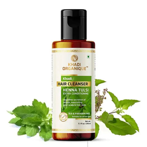 Henna tulsi extra conditioning hair cleanser shampoo