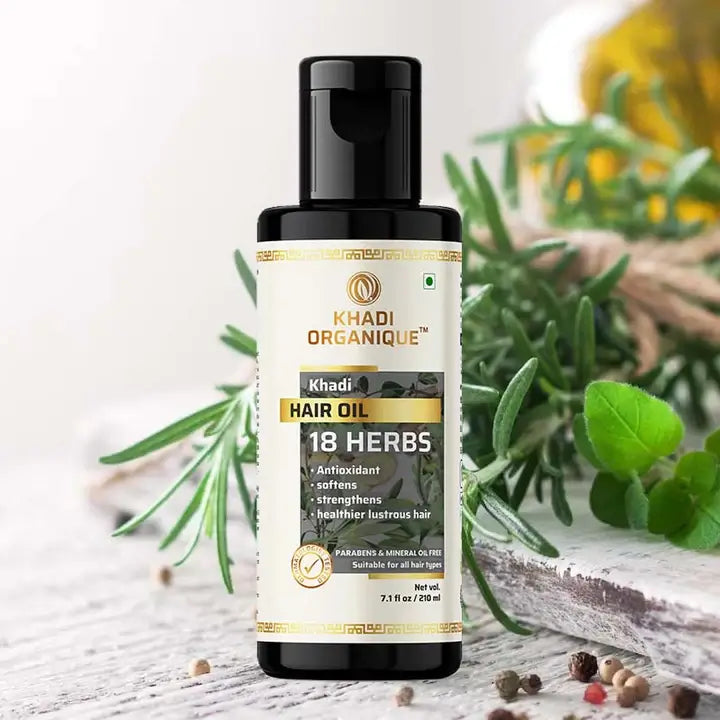 Khadi Organique 18 Herbs Hair Oil