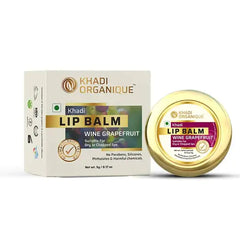 Khadi essentials wine grapefruit lip balm