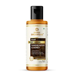 Khadi sandalwood and honey body wash