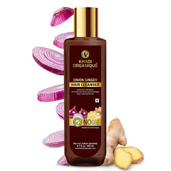 Onion Ginger Shampoo For Hair Fall Control