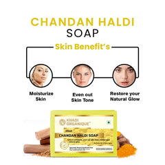 Organic Chandan Haldi Soap
