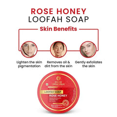 Rose Honey Loofah Soap Benefits