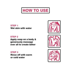 Rose water soap uses