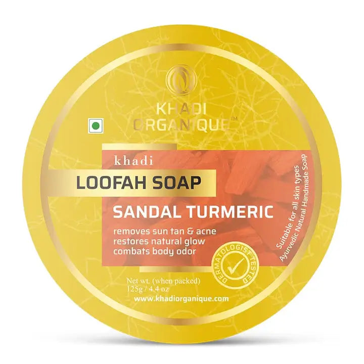 Sandal Turmeric Loofah Soap