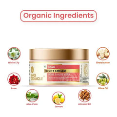 rose & aloe vera night cream ingredients